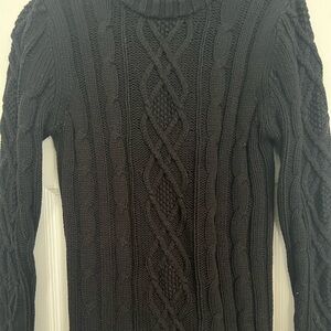 Fabulous furs cable knit sweater